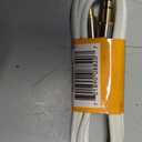 5 x Premier Value Aux Cable 3.5ft Trpcl Blue, White