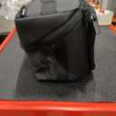 Everfun Compact Toiletry Bag for Men and Women Traveling, Wide Open Shaving Dopp Kit, Water Resistant Makeup Organizer Hygiene Bag with Wet Dry Compartment - Black, Small 9.25 x 5.5 x 6.75