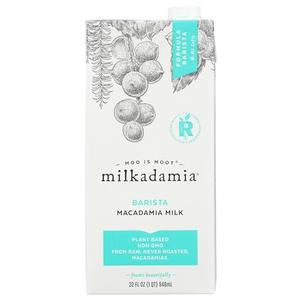 Milkadamia, Macadamia Milk Latte Da, 32 Fl Oz Pack of 6 By 18 NOV 2026