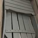 POLYWOOD AD4030GY Classic Outdoor Adirondack Chair, Slate Grey