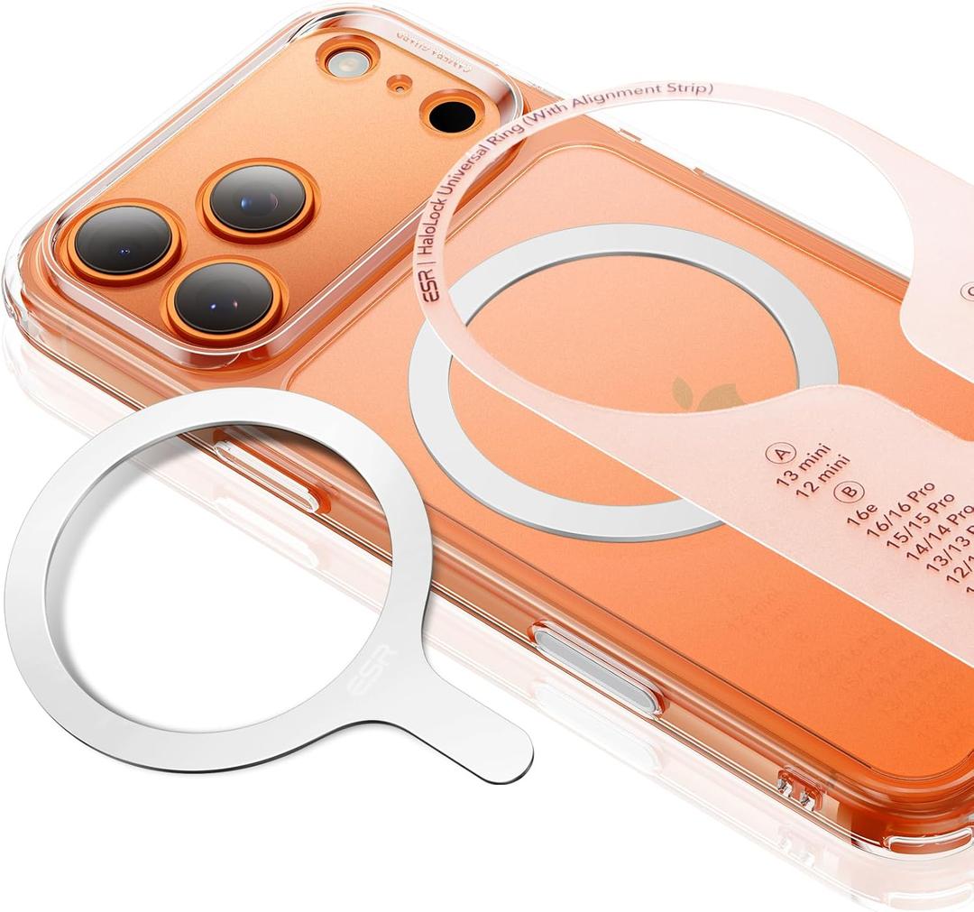 ESR for MagSafe Sticker, MagSafe Ring for iPhone 17, Samsung Galaxy