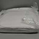 MATBEBY Queen Size Mattress Pad - Cooling Breathable Mattress Topper, Quilted Fitted Mattress Protector, Pillow Top Mattress Cover with 8-21" Deep Pocket, Soft, Machine Washable, White, 60x80 Inches