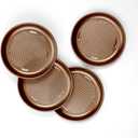 Cuisinart CMBM-4PPBZ 4-pc Mini Pizza Pan Set, Bronze