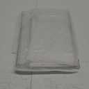 Clear Stackable Plastic Storage Bins with Magnetic Lid, Dustproof Book & Cosmetic Display Cases, Large Figures Collectibles Showcase, Shoe Box, Protection Organizer (Clear-L-1 Pack)