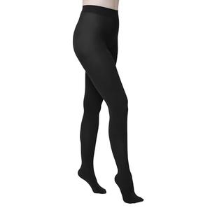 Hue Women's Super Opaque Tights with Control Top, Black, 5