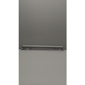 LazBlinds No Tools No Drill 1" Vinyl Mini Blinds, Cordless Blinds for Windows, Light Filtering Horizontal Window Blinds & Shades, 26" W x 48" H, Grey