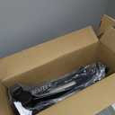 Bike Trainer, Magnetic Bicycle Stationary Stand for Indoor Exercise Riding, 26-29" & 700C Wheels, Quick Release Skewer & Front Wheel Riser Block Included (BK+ THRU AXLE)