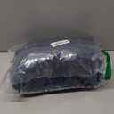 H.VERSAILTEX Bath Rugs for Bathroom Non Slip Bath Mats Extra Thick Chenille Striped Rug 20" x 32" Absorbent Non Skid Fluffy Soft Shaggy Washable Dry Fast Plush Mat for Indoor, Bath Room, Tub - Navy