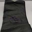 Inflatable Seat Cushion, Airplane Seat cushion for Long Flights Without Air Pump, Pressure Relief Seat Cushion, Wheelchair Cushions Applicable to Various Scenarios, Relief Discomfort in Coccyx&Buttock (square, Black)