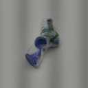 Handheld Air Horn, Aluminum Super Loud Stadium Noisemakers for Sporting Events, Portable Air Pump Horns Sport and Marine Signal Safety Alarm Horn for Boating, Sports Games, Birthday Parties (Blue)