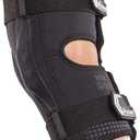 DonJoy Performance Bionic Knee Brace  Hinged, Adjustable Patella Support, Lateral/Medial Ligament (ACL, MCL, LCL), Meniscus, Knee Sprains (Black, XL)