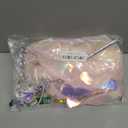 Princess Dress Up Rainbow Mermaid Cape Toddler Costume for Princess Cloaks Gift Set for Little Girls 3-8 Years