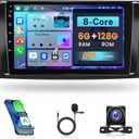8Core 6G+128G for Mercedes Benz GL ML W164 X164 ML350 ML500 ML280 GL320 GL350 GL450 2005-2011, Rimoody Android Car Stereo Radio Carplay 9 Inch Touchscreen GPS WiFi Bluetooth FM DSP Backup Camera