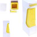 Butter Cutte, Simple One Click Stick Butter Cutter - Butter Cheese Cutter - Butter Dispenser to Store Butter for Making Bread, Cakes, Cookies. (Yellow)