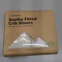 KeaBabies 2Pack Organic Crib Sheets for Boys, Girls  52x28 Fitted Crib Mattress Sheet Neutral, Breathable Jersey Cotton Cover for Baby Bed, Toddler Mattress, Soft & Cute Prints (Elly)