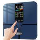 Lepulse Body Fat Scale No APP, 500lb Smart Scale for Body Weight BMI Body Fat Muscle Mass with 5.44" Large Display, Most Accurate Weight Scale, Bathroom Digital Scale with 8 Body Composition Analysis
