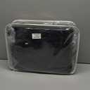 HCORA Faux Fur Comforter Set with Fitted Sheet - Luxury Ultra Soft Fluffy Fuzzy Queen Comforter Set, Cozy Warm Plush Bedding Comforter for Winter, 4 Pcs(1 Comforter +1 Fitted Sheet + 2 Pillowcases), Black