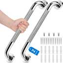 Grab Bars for Bathtubs and Showers, Superb Stainless Steel Shower Handle, Grab Bars for Elderly for Wall, Safety Bars for Bathroom, Shower Grab Bars for Seniors, Pregnant Women, Handicap & Children