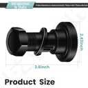2 Pack Rotary Cutter Blade Bolt Kit 63607 Compatible with Bush Hog, with Nuts and Lock Washers, Replaces: 802-263C, 802-277C, 7919, 252BH, 20322