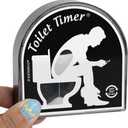 Katamco The Original Toilet Timer (Classic), As Seen on Shark Tank. Funny Stocking Stuffer for Men, Husband, Dad, Son, Boyfriend