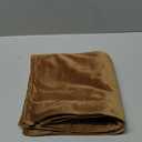 MIULEE Pack of 2, Velvet Soft Solid Decorative Square Throw Pillow Covers Set Cushion Case for Sofa Bedroom Car 18 x 18 Inch 45 x 45 Cm (18" x 18" (Pack of 2), Chocolate)