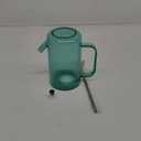 Small Watering Can Indoor Plants with Long Spout (1L, Emerald)