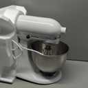 KitchenAid Classic Series 4.5 Quart Tilt-Head Stand Mixer K45SS, White