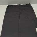 Agenlulu High Waisted Dress Pants for Women Tall Straight Leg Pull On Black Work Slacks 31.5", XL