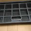 5.0" Rise Rubber Threshold Ramp for Doorway/Cars/Wheelchairs, 2 Packs | Non-slip Surface,Grid Structure Bottom,One-piece Design, for Curb/Shed/Step/Stair/Scooter/Door, 2200Pounds Load Capacity