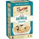 Bob's Red Mill Classic Oatmeal Packets, 8 packets (Pack of 1) - Non GMO, Gluten Free, Whole Grain, Vegan, Kosher, BB Date: 01/22/2026