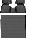 ANBINGO Floor Mats & Cargo Liner for Mazda 6 2014-2021 All Weather TPE Waterproof Non-Slip Car Mats for 2014 2015 2016 2017 2018 2019 2020 2021 Mazda 6 Floor Liner Accessories-Black