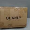 OLANLY Queen Quilted Fitted Mattress Pad Soft Pillow Top Mattress Topper, Down Alternative Fill, Cooling Comfort Breathable Mattress Cover, Machine Washable Deep Pocket Mattress Protector, White