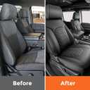 Truck Leather Seat Covers for Ford F150 2015-2026 SuperCrew CrewCab XL XLT