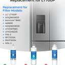 Waterdrop ADQ36006101 Replacement for LG LT700P Refrigerator Water Filter, Kenmore 9690, 469690, ADQ36006102, LFXS30766S, RFC1200A, FML-3 and LT120F Fresh Air Filter, 3 Combo