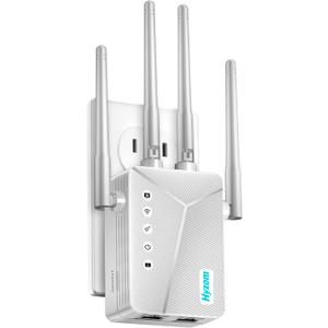 WiFi Extender Signal Booster with Ethernet Port, Wireless Internet Repeater, Works with Any Router