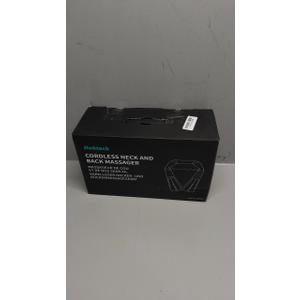 Nekteck Neck Back Massager with Heat, Cordless Shiatsu Shoulder Massager for Pain Relief Deep Tissue, Electric 3D Kneading Massage Pillow for Body Muscle