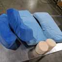 CoziBB 24Pcs Modular Kids Play Couch, Toddler Couch with Convertible and Multifunctional Foam for Inspiring Child Creativity, Kids Couch for Playroom Bedroom - Sea Theme