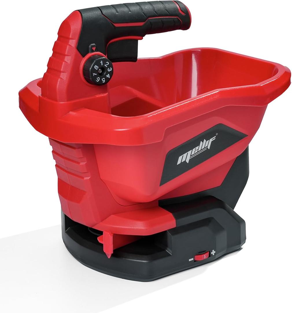 Danero Handheld Power Spreader Compatible with Milwaukee 18V Battery(Tool Only), Cordless Seed Spreader Available Year-Round, Electric Lawn Spreaders for Grass Seed, Fertilizer, Salt, Ice Melt, Feed