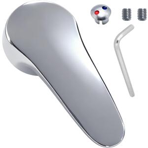 Single Shower Faucet Handle Replacement,Shower Handle,Compatible with 40mm Faucet Cartridge(Cartridge Stem 10 * 10mm),for Single Handle Bathroom Faucet,Shower Faucet,and Kitchen Faucet