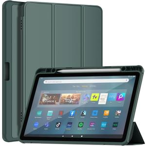 DJ&RPPQ Tablet Case Fits 11 inch Tablet 2023,[Sleep/Wake] Also for 11 in Sony Nokia Slim Soft TPU Back Smart Magnetic Stand Protective Cover Cases