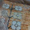Washable 10x12 Area Rugs for Living Room: Soft Vintage Orange Rug