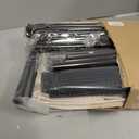 STO STO Laundry Hamper 2 Section, 100L Rolling Laundry Sorter Cart with Removable and Washable Liner Bag, Clothes Hamper with Wheels and Metal Handle for Laundry Room and Bedroom, Beige