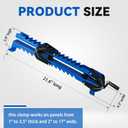 2-Pack 19" Panel Clamps for Woodworking fits 2" to 17" Wide Woodworking