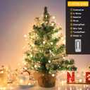Copper Wire Firecracker Christmas Fairy Lights, Connectable 26FT 400LED Twinkle Plug in Fairy String Lights with Remote, Cluster Lights for Christmas Tree Bedroom Dorm Wreath DIY Wedding Decor
