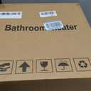 VallisCo 4 in 1 Bathroom Exhaust Fan with LED Light and Heat Function, 1800W Ceiling Ventilation Combo, 140 CFM Quiet Bathroom Fan with Wireless Remote Control Keypad, 110V, Medium
