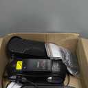 Under Desk Elliptical Machine, Elliptical Leg Exerciser as Seen on TV for Senior with Remote Control, Portable Quiet Electric Seated Pedal and 12 Adjustable Speed, Black