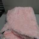 OLANLY Pink Round Rugs for Bedroom - Machine Washable, 4 ft Circle Area Rugs for Living Room, Soft and Fluffy Shaggy Carpet for Teen Girls and Boys, Nursery Rooms, Dorms, Home Decor Aesthetic