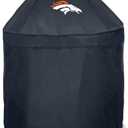 FANMATS 42775 NFL - Denver Broncos - Black KAMADO Style Grill Cover with Primary Logo - 27" x 27" x 40"