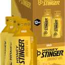 Honey Stinger Gold Energy Gel, Gluten Free & Caffeine Free, for Exercise, Running and Performance, Sports Nutrition for Home & Gym, Pre and Mid Workout, 12 Pack, 13.2 Ounce