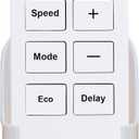 Replacement Remote Control for GE Air Conditioner WJ26X27734,WJ26X22864,WJ26X23870,WJ26X23973,WJ26X25653,WJ26X26297,QHNE06AAQ1,QHNE06AAQ3,QHNE06AAW1,QHNG10AAQ1,with Holder